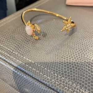 Kate spade crab and starfish cuff